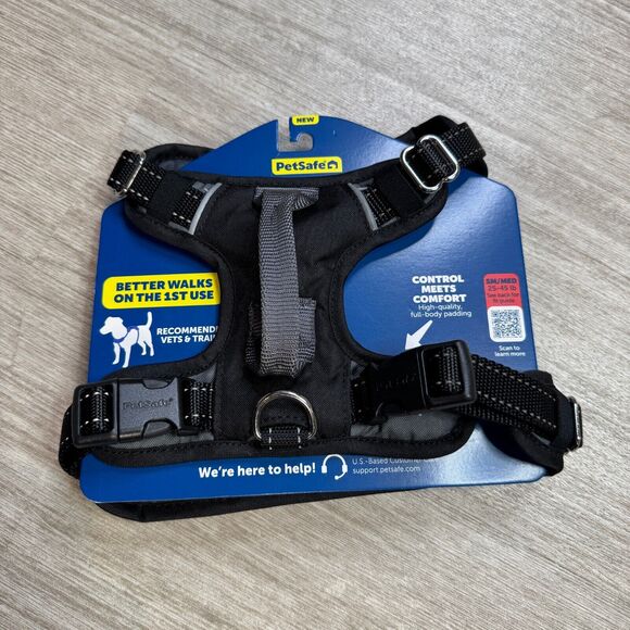 PetSafe Other - PetSafe Dog Harness Full Support Black S/M 25-45 lbs Full Body Comfort